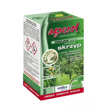 Agrecol 75ml Orkan 350 SL Środek chwastobójczy Oprysk Perz skrzyp Najsilniejszy