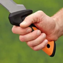 Fiskars Tasak Solid 1051232 Ostrze 15cm Stal nierdzewna Powłoka softgrip