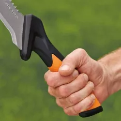 Fiskars Tasak z piłą Solid 1051233 Ostrze 23cm Stal nierdzewna Cięcie piłowanie gałęzi