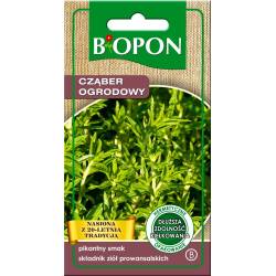 Biopon 0,5g Cząber ogrodowy Nasiona ziół Zioła Aromatyczna przyprawa Na trawienie