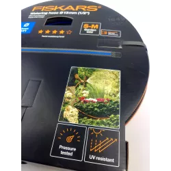 Fiskars Wąż 1/2" 20m Q4 1027104 Nawadnianie ogrodu AntiTwist Niebieski