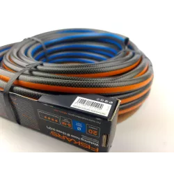 Fiskars Wąż 1/2" 20m Q4 1027104 Nawadnianie ogrodu AntiTwist Niebieski