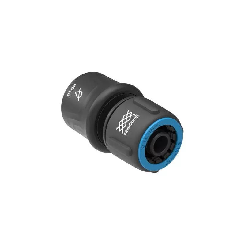 Fiskars Szybkozłącze 1/2-5/8" STOP 1054789 Ze stopem FiberComp Wytrzymałe