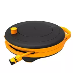 Fiskars Bęben + Wąż 3/8" 15m S 1020436 Nawadnianie Zestaw gotowy do użycia