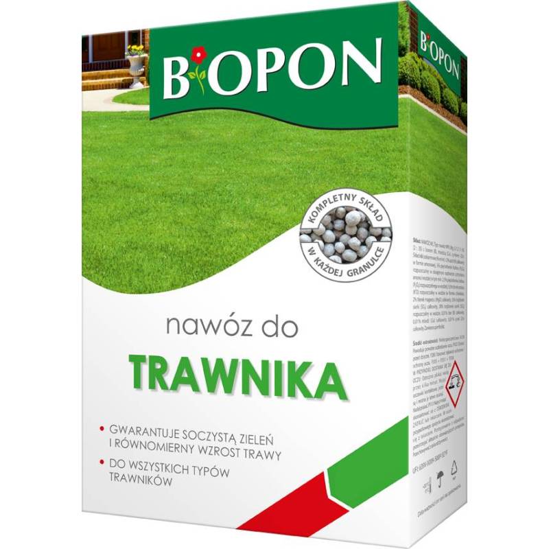 Biopon 5 kg Nawóz do trawnika granulowany do wszystkich typów trawników