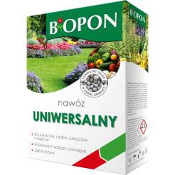 Biopon 1 kg Nawóz uniwersalny do ogrodu roślin zielonych i kwitnących bylin traw