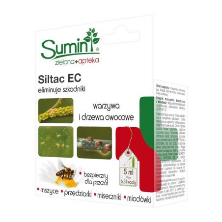 Sumin 5ml Siltac EC Naturalny środek owadobójczy Miodówki Miseczniki Przędziorki Mszyce