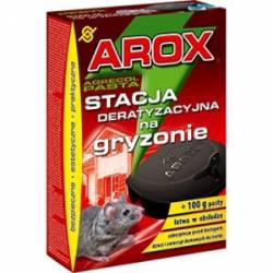 Arox Stacja deratyzacyjna na gryzonie + 100g pasty w saszetkach