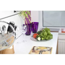 Verdenia Osłonka do storczyka Fioletowa 12cm Doniczka Kwadrat