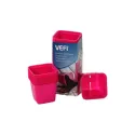 VEFI 30 szt. Doniczka Produkcyjna Różowa 6x6cm Rozsady Siewki