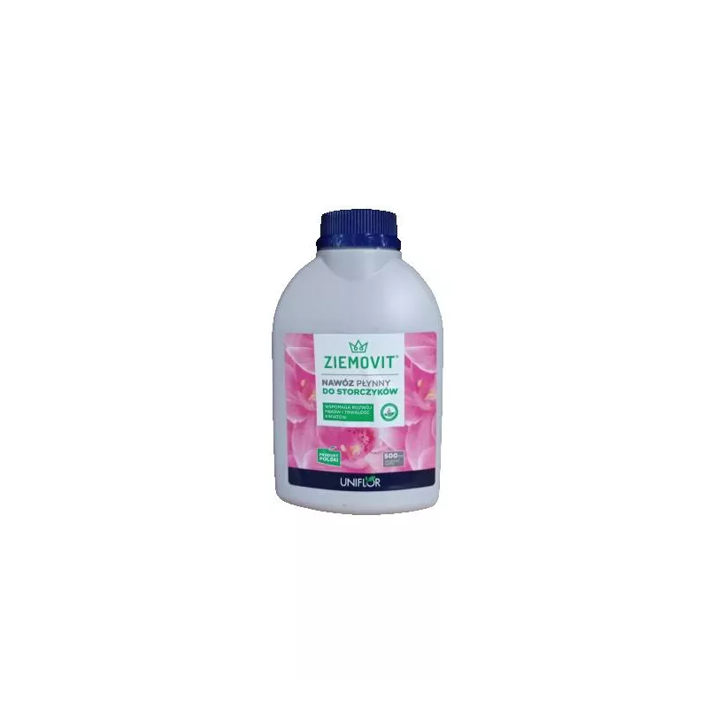 Ziemovit 0,5l Nawóz do storczyków organiczno-mineralny Płynny Pobudza kwitnienie