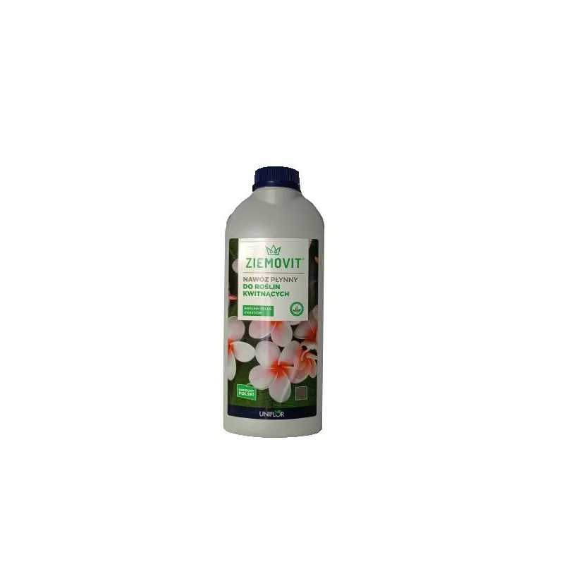 Ziemovit 1l Nawóz Kwiaty kwitnące organiczno-mineralny Płyn Pobudza kwitnienie Wzmacnia