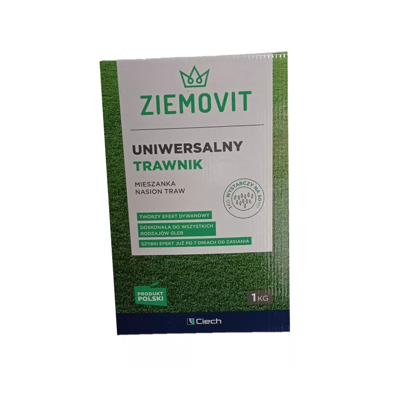 Ziemovit 1 kg Trawa uniwersalna Nasion trawy Efekt dywanowy