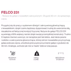 Felco 231 Nożyce do cięcia gałęzi Długie Precyzyjne Sekator