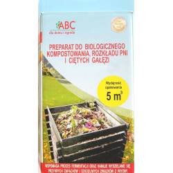 ABC 200g Preparat do kompostowania, rozkładu pni i ciętych gałęzi