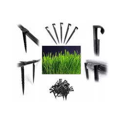 Alma 100 szt. Uchwyt do linii kroplujących Fi16 Stabilne mocowanie System nawadniający