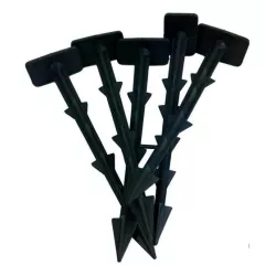 Alma 100 szt. Kotwica do agrowłókniny 150mm Mocowanie włókniny Solidna