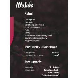 Wokas Smart 5L Ziemia do Wrzosów Roślin kwasolubnych Podłoże