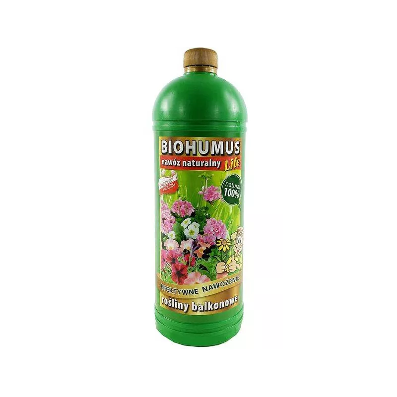 Ekodarpol 0,5l Biohumus Life do Kwiatów Balkonowych Nawóz Begonia
