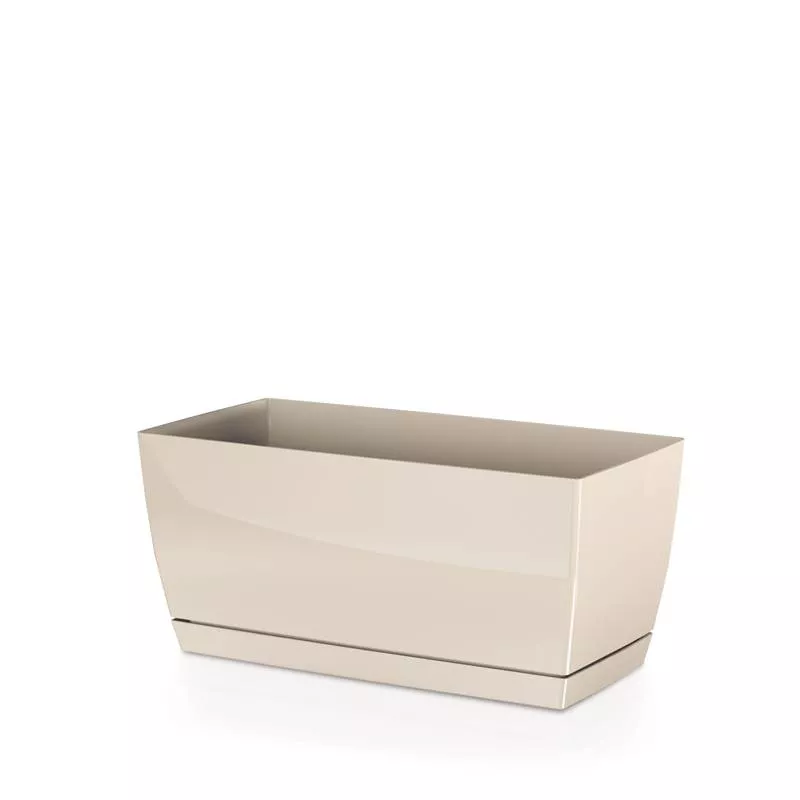 Prosperplast Doniczka Coubi 24cm Kremowa Na kaktusy Podłużna