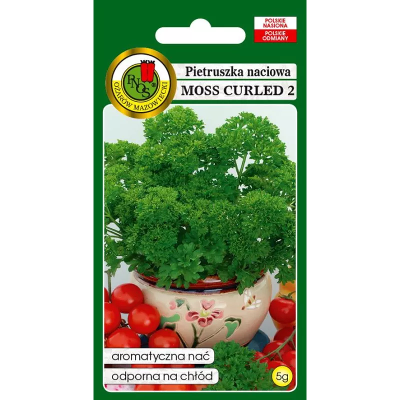 PNOS 5g Pietruszka Naciowa Moss Curled Nasiona Warzyw Karbowana