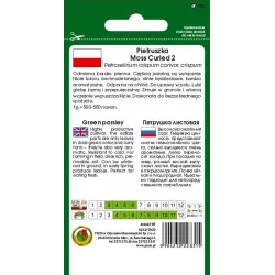 PNOS 5g Pietruszka Naciowa Moss Curled Nasiona Warzyw Karbowana