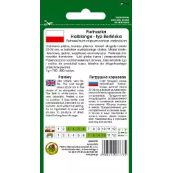 PNOS 5g Pietruszka Halblange Typ Berlińska Nasiona warzyw Plenna Późna