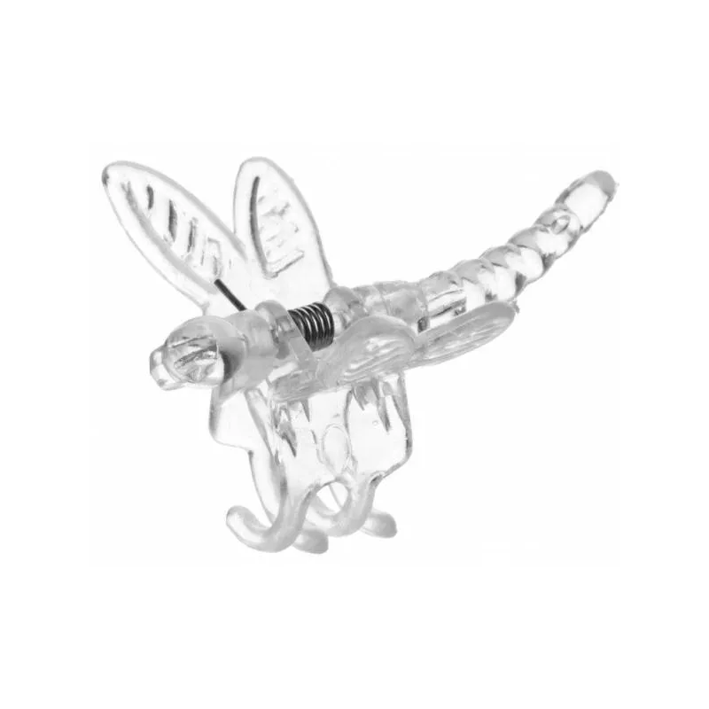 Verdenia 4szt. Klips do storczyka Przezroczysty Spinka Klamerka