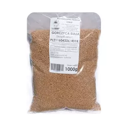 Toraf 1kg Gorczyca biała Poplon Nasiona kwiatów Zielony nawóz Spulchnia Poprawia strukturę gleby