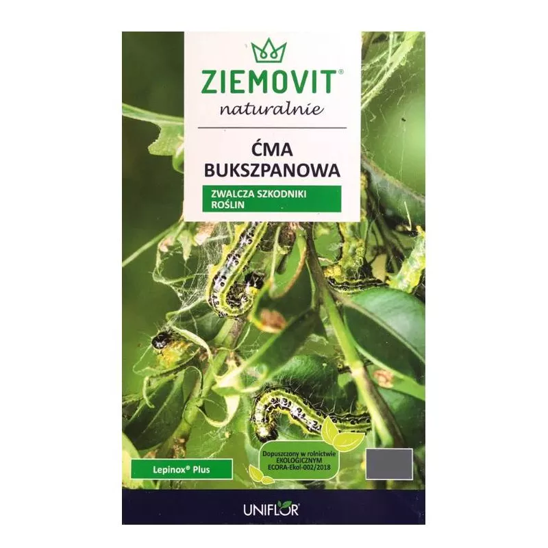 Ziemovit 30g Lepinox Plus Preparat Ćma Bukszpanowa Gąsienice