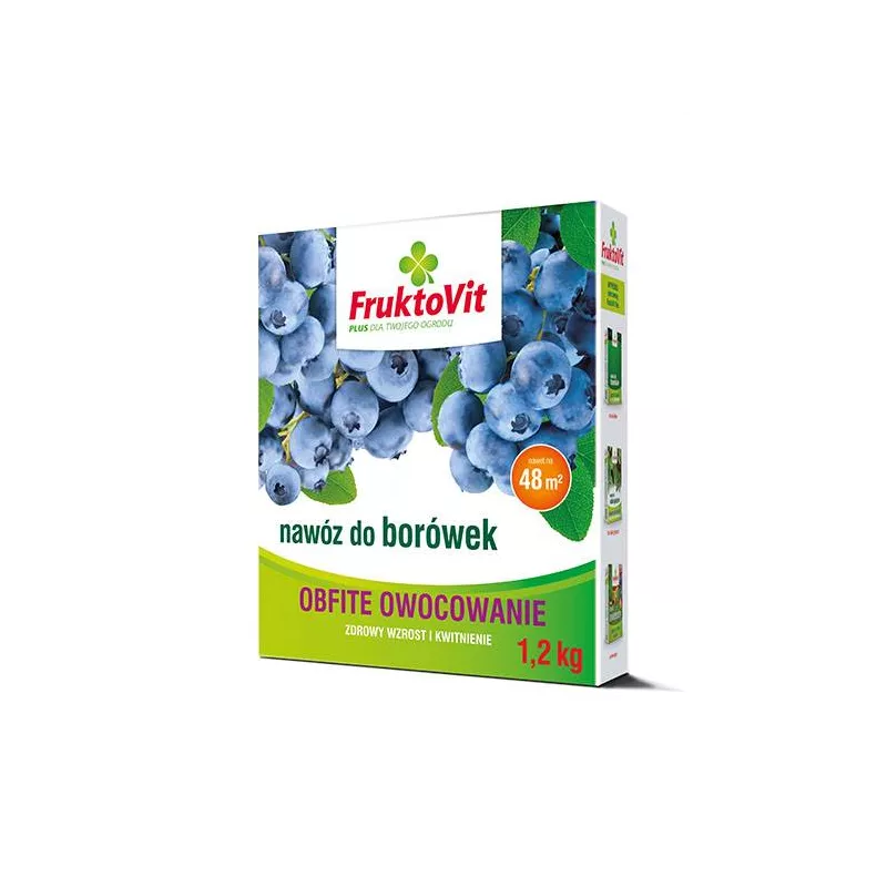 Fruktovit Plus 1,2 kg Nawóz do borówek obfite owocowanie