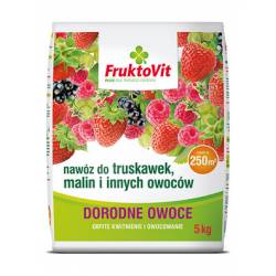 FruktoVit PLUS 5 kg nawóz do truskawek malin i innych owoców