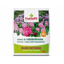 Fruktovit Plus 5 kg Nawóz do rododendronów roślin kwaśnolubnych ogrodowych