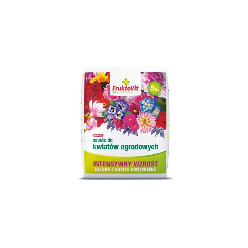 Fruktovit Plus 5 kg Nawóz do kwiatów ogrodowych jednorocznych i bylin