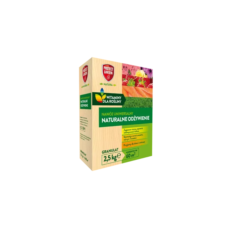 SBM 2,5 kg Nawóz uniwersalny Naturalne Odżywienie - bogaty w witaminy dla Twoich roślin!