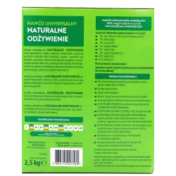 SBM 2,5 kg Nawóz uniwersalny Naturalne Odżywienie - bogaty w witaminy dla Twoich roślin!