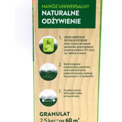 SBM 2,5 kg Nawóz uniwersalny Naturalne Odżywienie - bogaty w witaminy dla Twoich roślin!