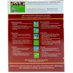 Rolimpex 5kg Trawa Renowacja Mix Nasiona Skuteczna Regeneracja Trawnika