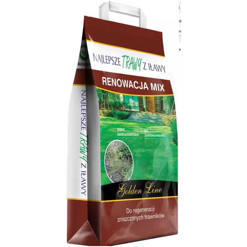 Rolimpex 5kg Trawa Renowacja Mix Nasiona Skuteczna Regeneracja Trawnika