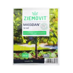 Ziemovit 50g Miedzian 50 WP Środek Grzybobójczy Bakteriobójczy Oprysk