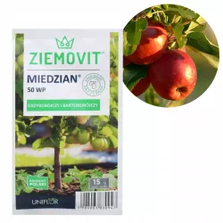 Ziemovit 15g Miedzian 50 WP Oprysk Środek Grzybobójczy Bakteriobójczy