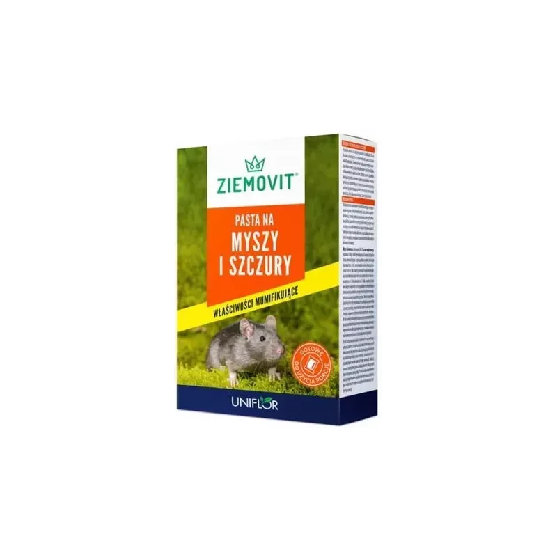 Ziemovit 150g Pasta na myszy i szczury trutka skuteczna
