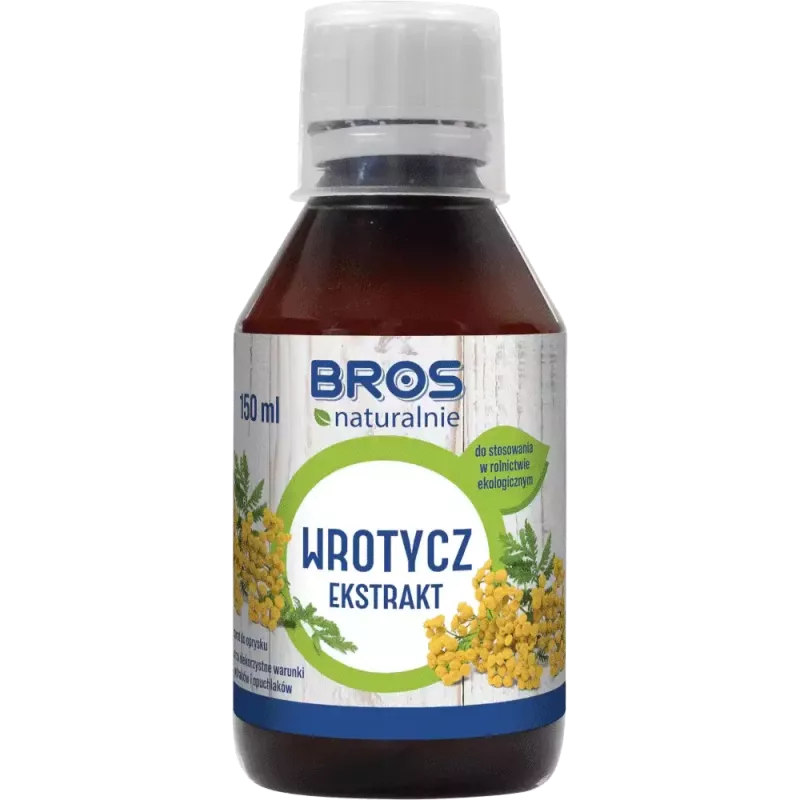 Bros 150ml Wrotycz Ekstrat Naturalny Skuteczny Preparat na Pędraki Opuchlaki Drutowce