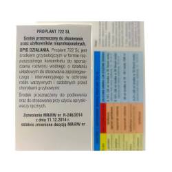 Sumin 100ml Proplant 722 SL Oprysk Grzybobójczy Mączniak Rzekomy Zgorzel zgnilakowa Fytoftoroza Chroni Warzywa