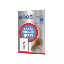 Bros 2szt. Pułapka klejowa lep na myszy skuteczna myszołapka z klejem