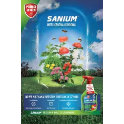SBM Saninum Koncentrat 5ml Owadobójczy Zwalczanie Szkodników Mszyce Wełnowce Maczliki Tarczniki Miseczniki