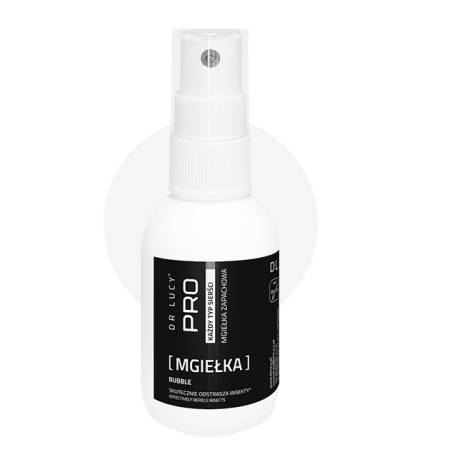 Dr Lucy 50ml Mgiełka zapachowa przeciw komarom kleszczom Bubble Odstrasza insekty Odświeża