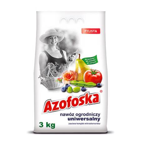 Inco 3kg Azofoska nawóz uniwersalny pylisty do wszystkich roślin obfite plony kwitnienie
