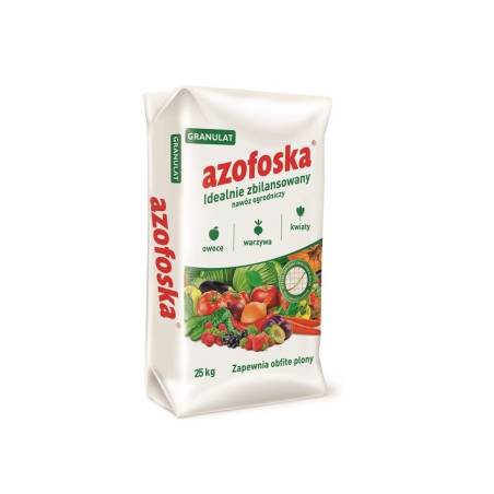 Inco 25kg Azofoska nawóz uniwersalny granulowany do wszystkich roślin obfite plony kwitnienie