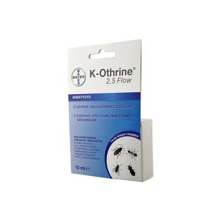 K-Othrine 2,5 Flow 10ml Środek owadobójczy prusaki pluskwy muchy Bayer